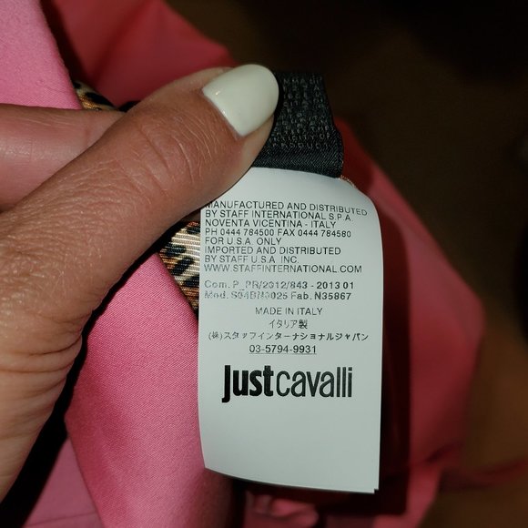 Just Cavalli Pink Blazer, Size 46IT - Picture 4 of 5
